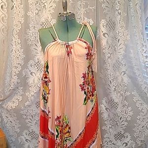 Free People Womens Minds Eye Maxi Dress SIZE S